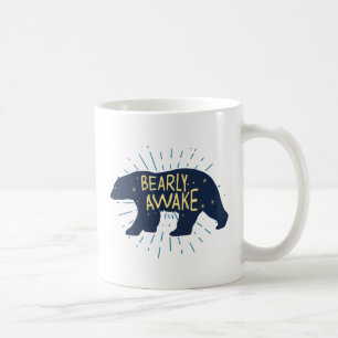 Taza De Café Bearly Awake
