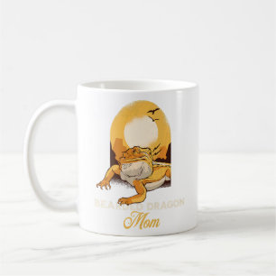 Taza De Café Beart Dragon Mom Reptile Lizard