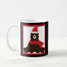 Taza De Café Beary Navidades Photo Mug