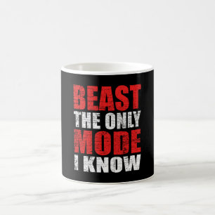 Taza De Café BEAST El Único Modo Que Conozco El Gimnasio Fundi