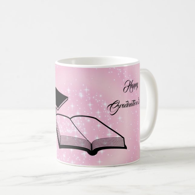 Taza De Café Beatiful Happy Graduals Day (Anverso derecho)