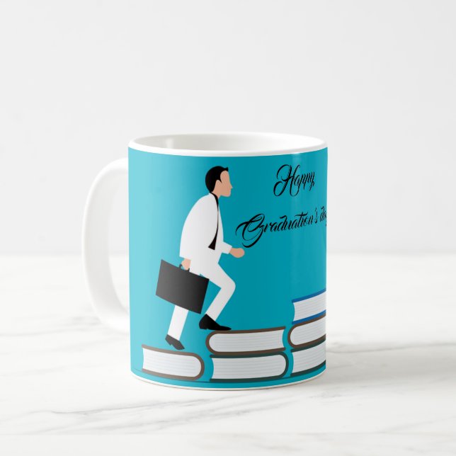 Taza De Café Beatiful Happy Graduals Day (Anverso izquierdo)