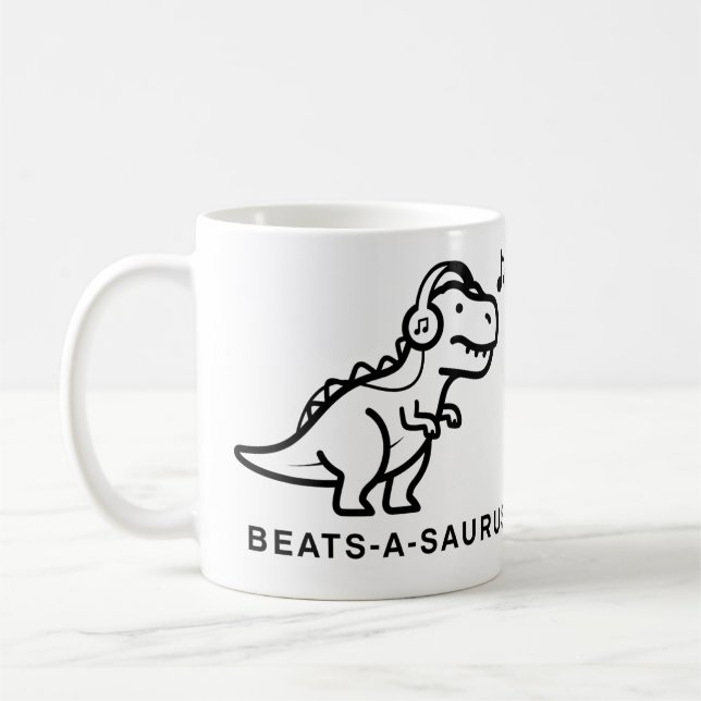 Taza De Café Beats-a-Saurus (Izquierda)