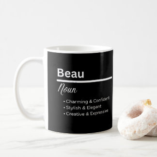 Taza De Café Beau Boy Personalized Name Definition