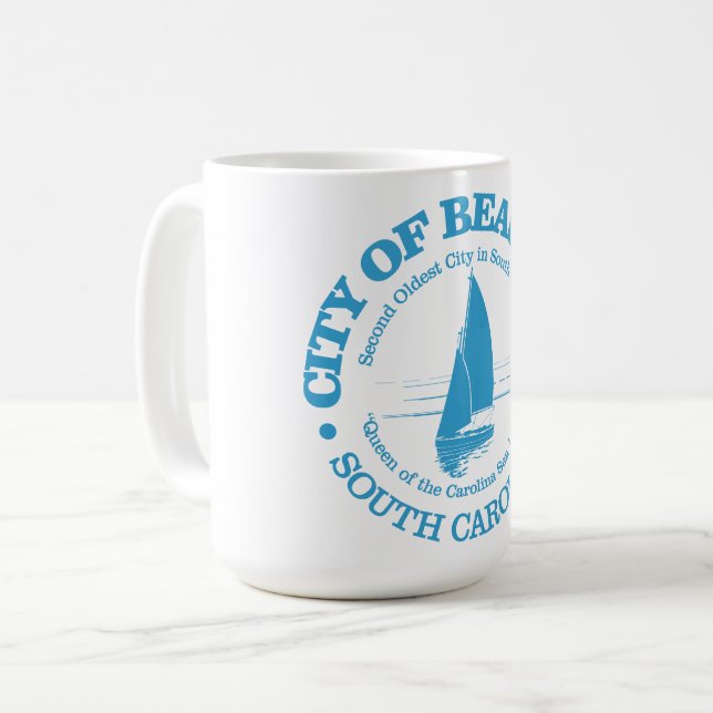Taza De Café Beaufort SC (velero) (Anverso izquierdo)