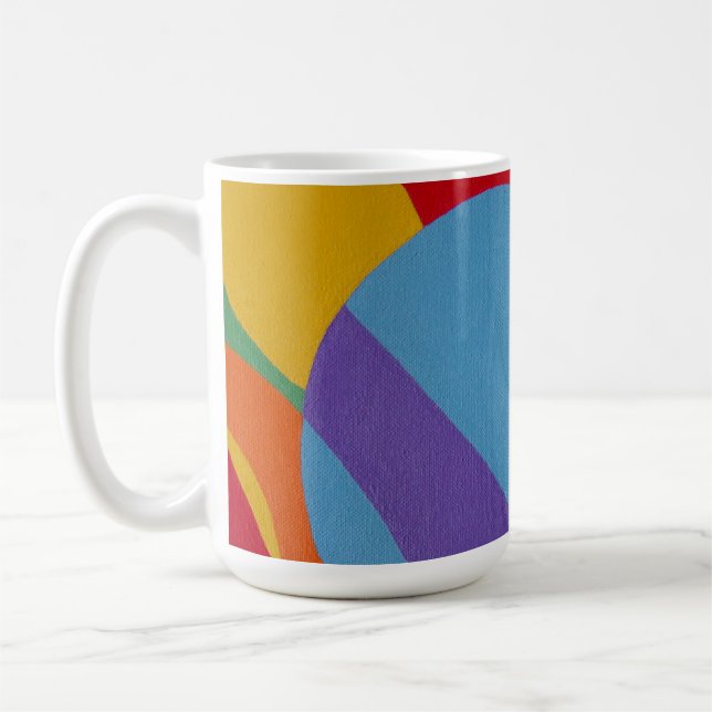 Taza De Café Beautiful and Vibrant Colors! Coffee Mug (Izquierda)