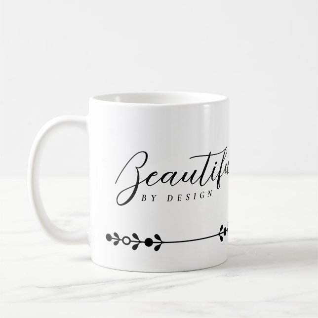 Taza De Café Beautiful by design mug. (Izquierda)