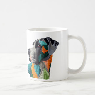 Taza De Café Beautiful detailed unique style Great Dane mug