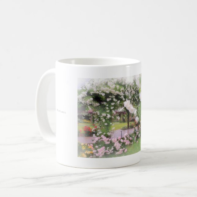 Taza De Café Beautiful Rose Garden (Anverso izquierdo)