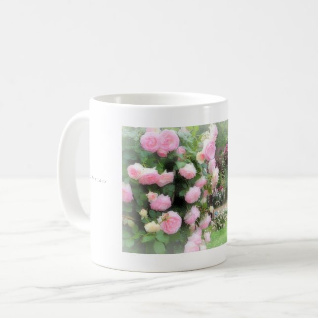 Taza De Café Beautiful Rose Garden (Anverso izquierdo)