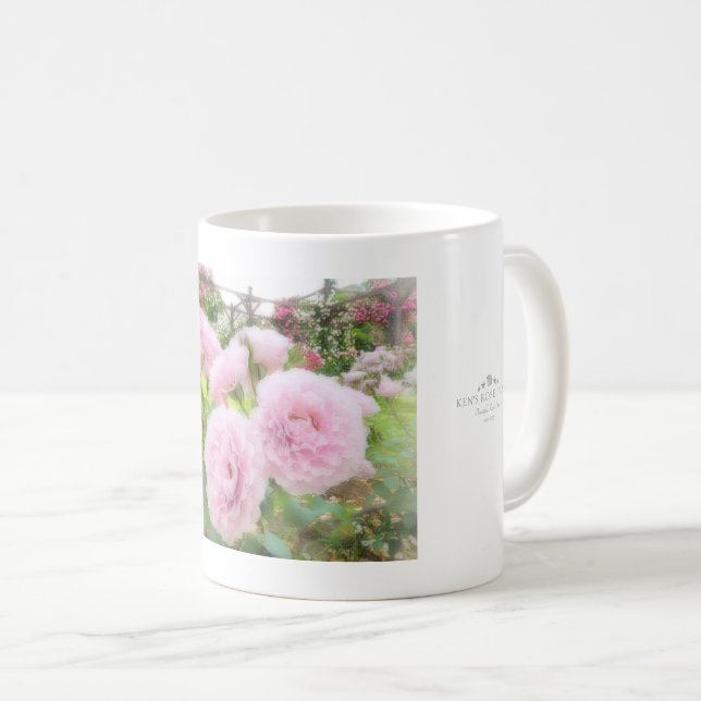 Taza De Café Beautiful Rose Garden (Anverso derecho)