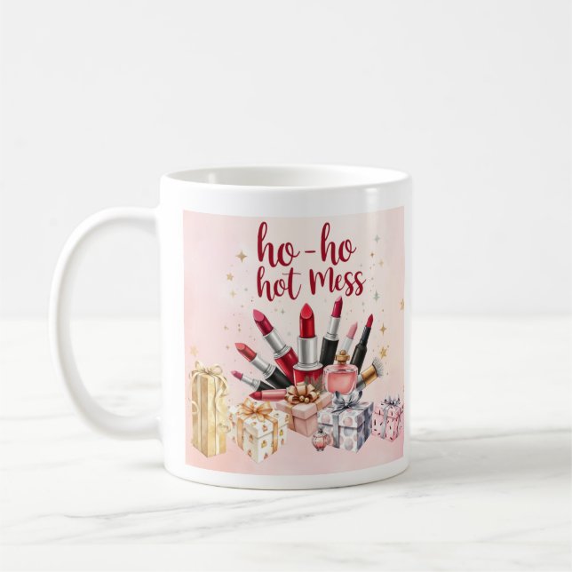 Taza De Café Beauty themed Christmas  (Izquierda)