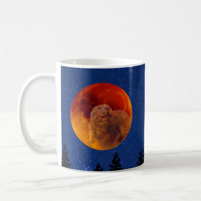 Taza De Café Beaver Moon en noviembre (Izquierda)