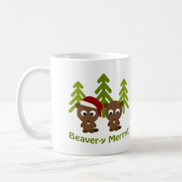 Taza De Café ¡Beaver-y Merry! Navidades Beavers