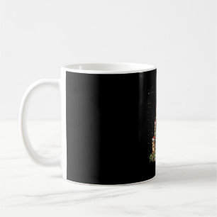 Taza De Café Beavers Christmas Tree Gift Navidades divertidos