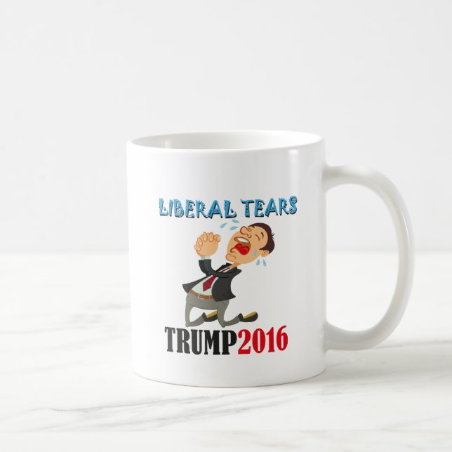 Taza De Café ¡Beba algunos rasgones liberales! (Derecha)