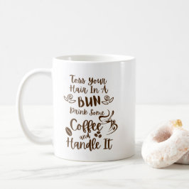 Taza De Café Beba café y manipularlo divertido