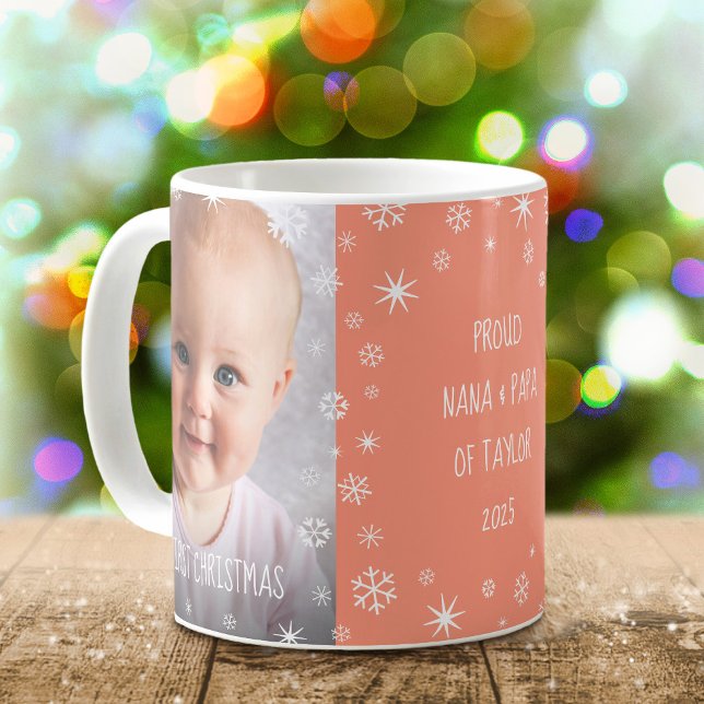 Taza De Café Bebé 1 Navidades Abuelos 2 Nombre de la foto (Subido por el creador)