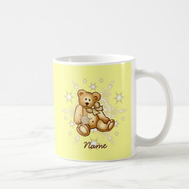 Taza De Café Bebé amarillo oso mugre (Derecha)