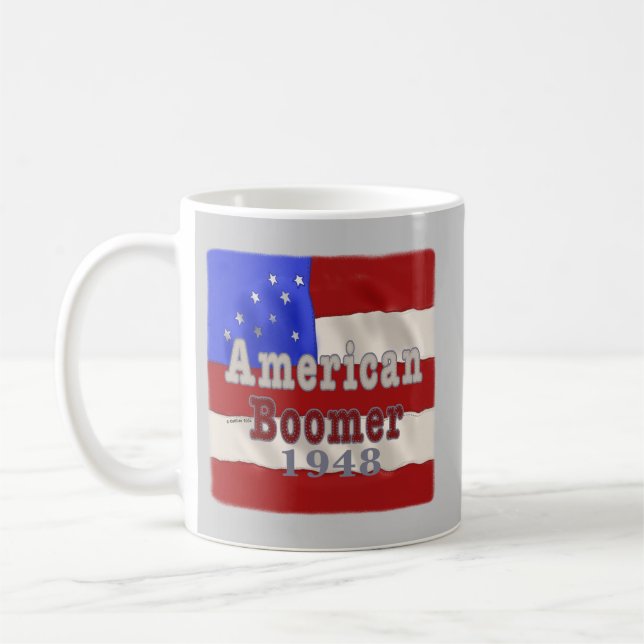 Taza De Café Bebé Boomer mug 1948 (Izquierda)