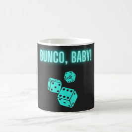 Taza De Café Bebé Bunco Agua Neon