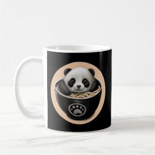 Taza De Café Bebé Cute Panda Bear En Un Tazón De Ramen