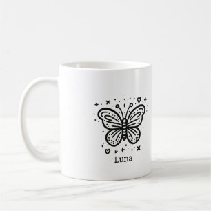 Taza De Café Bebé de búfalo fluffy - Animal de la granja Kawaii