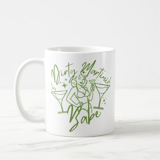Taza De Café Bebé de Martini Sucio (Izquierda)