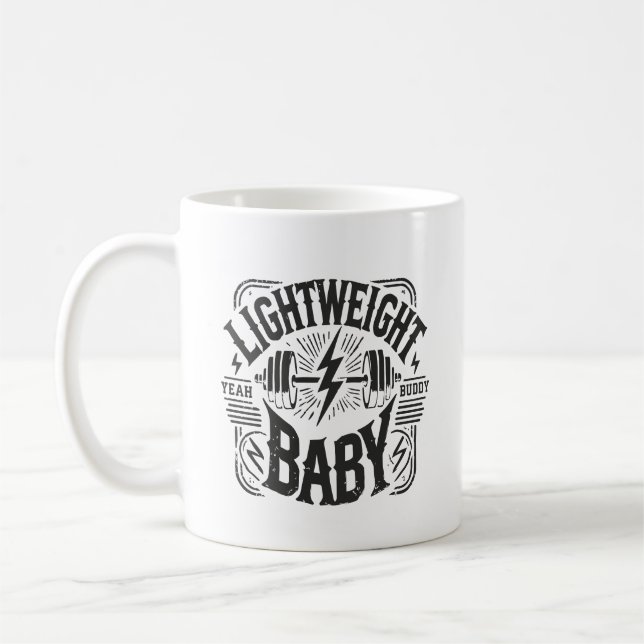 Taza De Café Bebé de peso ligero - Gimnasio de construcción de  (Izquierda)