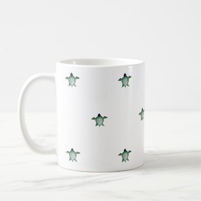 Taza De Café Bebé de tortuga de café barro (Izquierda)