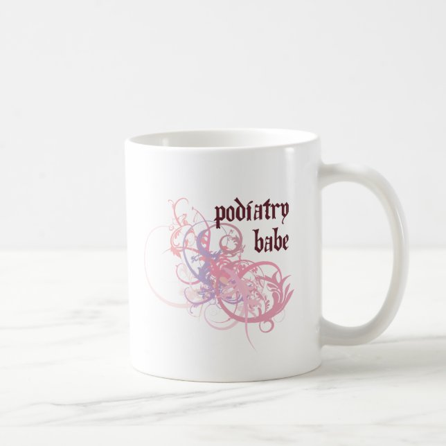 Taza De Café Bebé del Podiatry (Derecha)
