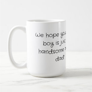 Taza De Café Bebé ducha acuarela
