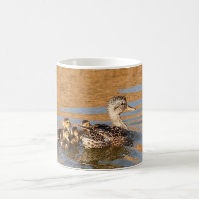 Taza De Café Bebé Ducklings, Mug (Centro)