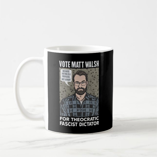 Taza De Café Bebé dulce pandilla - fascista teocrático (Izquierda)