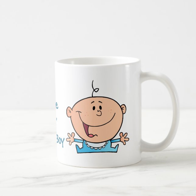 Taza De Café bebé feliz (Derecha)