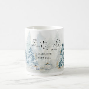 Taza De Café Bebé, hace frío afuera