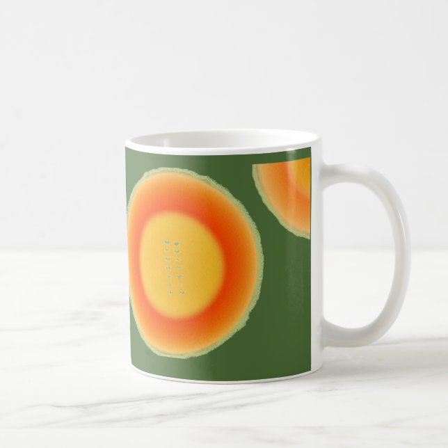 Taza De Café Bebé humorístico Mug Melon - amarillo melón (Derecha)
