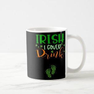Taza De Café Bebé irlandés podría beber embarazo día de San Pat