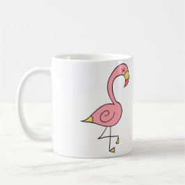 Taza De Café Bebé lindo Flamingo Café Mug