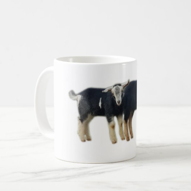 Taza De Café Bebé lindo Goat Mug (Anverso izquierdo)