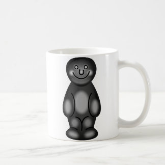 Taza De Café Bebé negro de la jalea