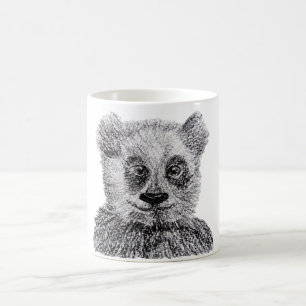 Taza De Café Bebé Panda Drawing Mug