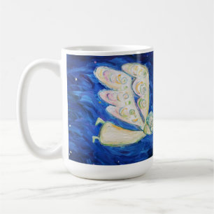 Taza De Café Bebé y Guardian Angel Art Painting Mug