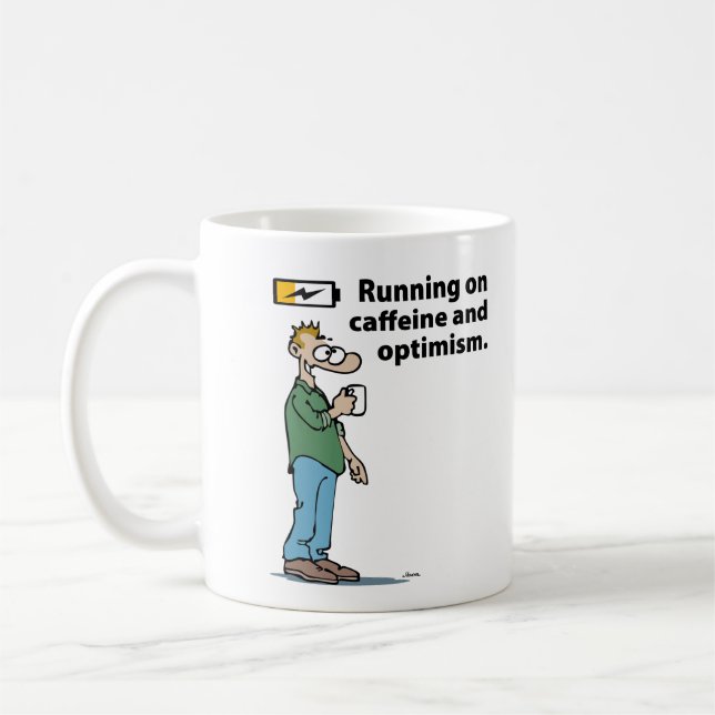 Taza De Café Bebedor de café masculino (Izquierda)
