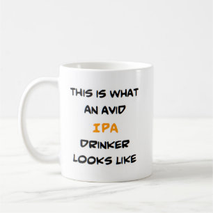 Taza De Café bebedor de ipa, ávido