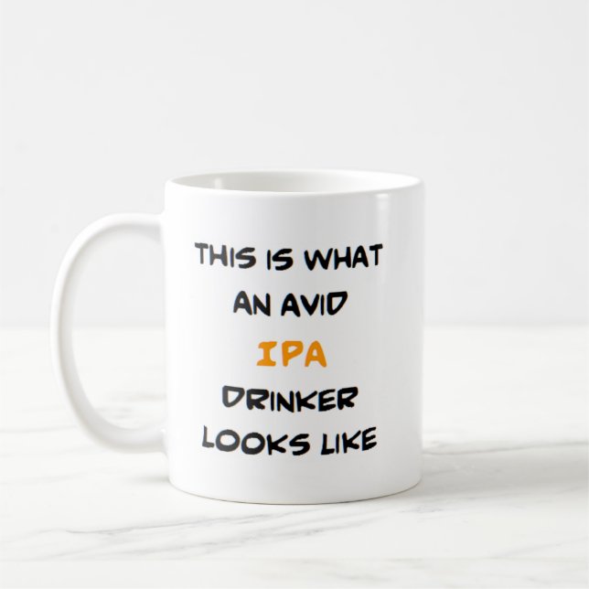 Taza De Café bebedor de ipa, ávido (Izquierda)