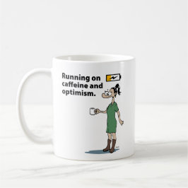 Taza De Café Bebedora de café femenina