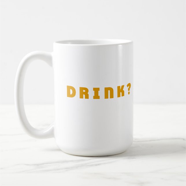 Taza De Café Beber alcohol (Izquierda)