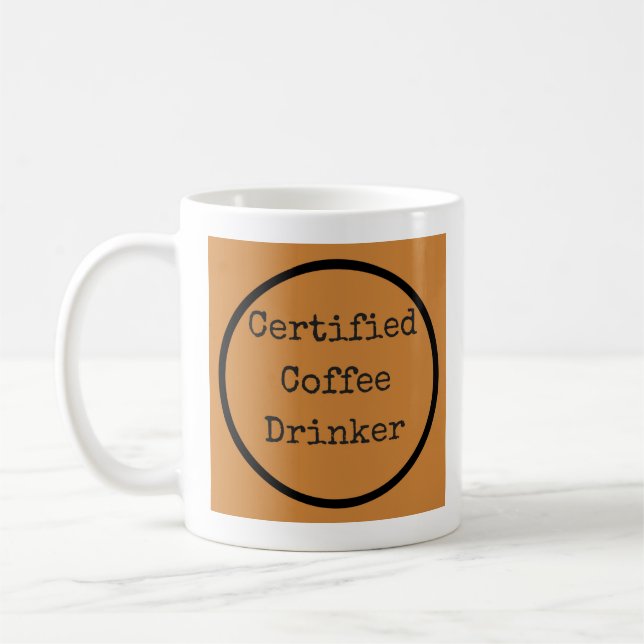 Taza De Café Beber de café certificado (Izquierda)