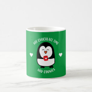 Taza De Café Beber pingüino de chocolate caliente